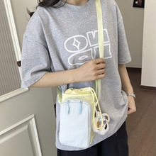 少女通勤水壶小包户外休闲旅行高颜值女生斜挎包便携抽绳水杯挎包