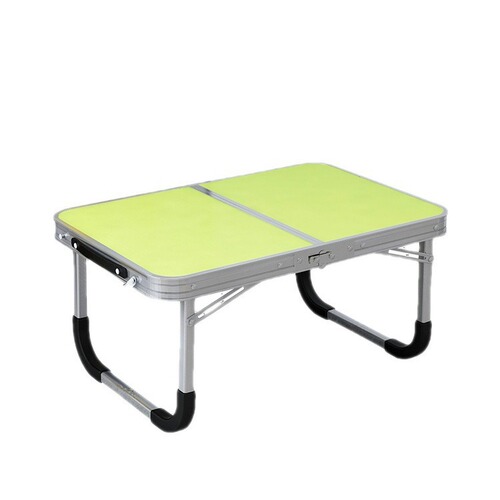 Cross-border aluminum alloy folding table night market portable simple stall table student bed dormitory computer study table
