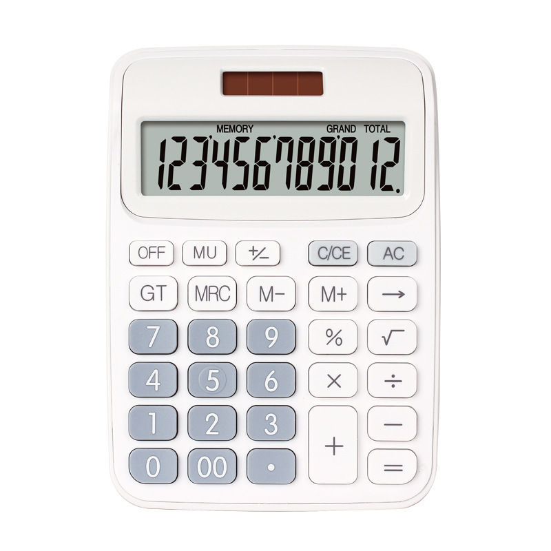 Calculadora Financiera de Escritorio 12 Dígitos Solar
