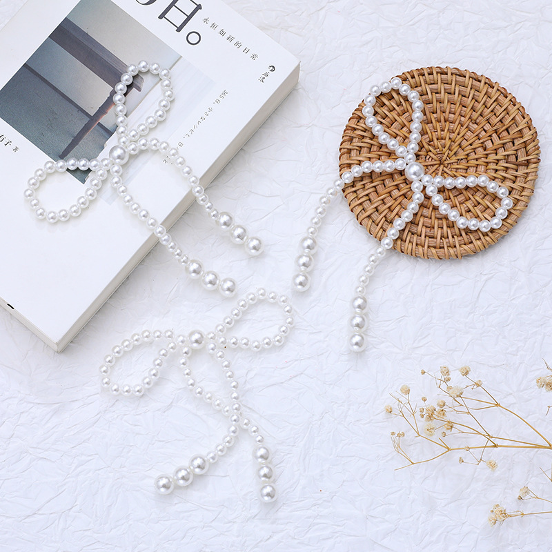 2023 Valentine's Day Cake Decoration Internet-popular Creative Pearl High-end Feeling Brilliant Atmosphere Decoration Simple Plug-in Insert