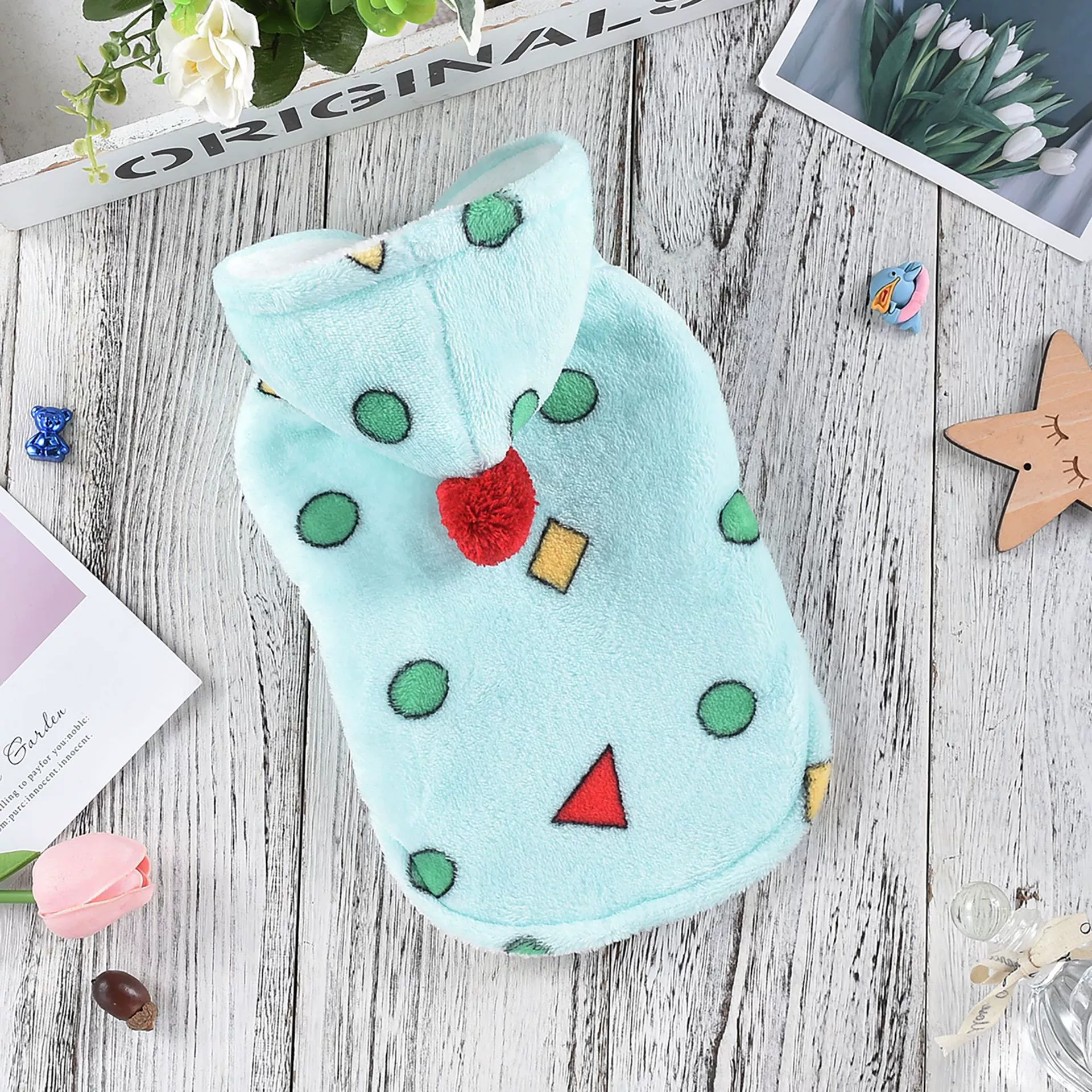 Осенне-зимняя одежда для собак маленькая собака зима теплый плюшевый мишка Bomei Cat Весна и осень домашнее животное зимний фланец