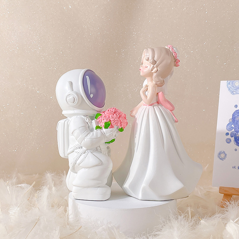 크리에이티브 발렌타인 데이 홈 데코레이션 웨딩 데코레이션 레진 공예 커플 선물 꿈꾸는 은하수 장식 선물