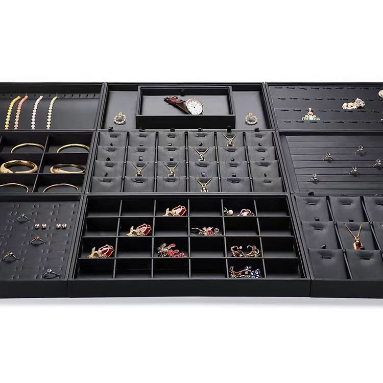 Advanced Sense style Leather Leather Wood Board Advanced Sense Square One-Piece