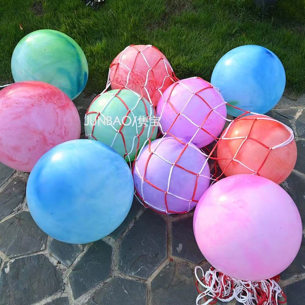 Source Factory 15inch Cloud Ball Street Stall Hot Selling Children's Pat Ball Children's Sensory Training Rainbow Bouncy Ball