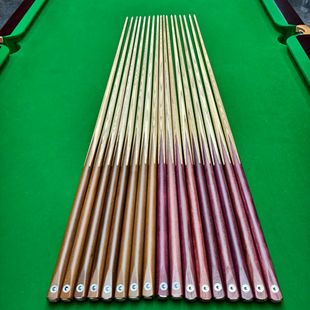 Mystery Membership Rod Condor Billiard Cue Walnut Purple Heart Wood Flower Arrangement Small Head through Rod Cue Black 8 Black Eight K106