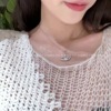 Classic design necklace, advanced small chain for key bag , light luxury style, high-quality style