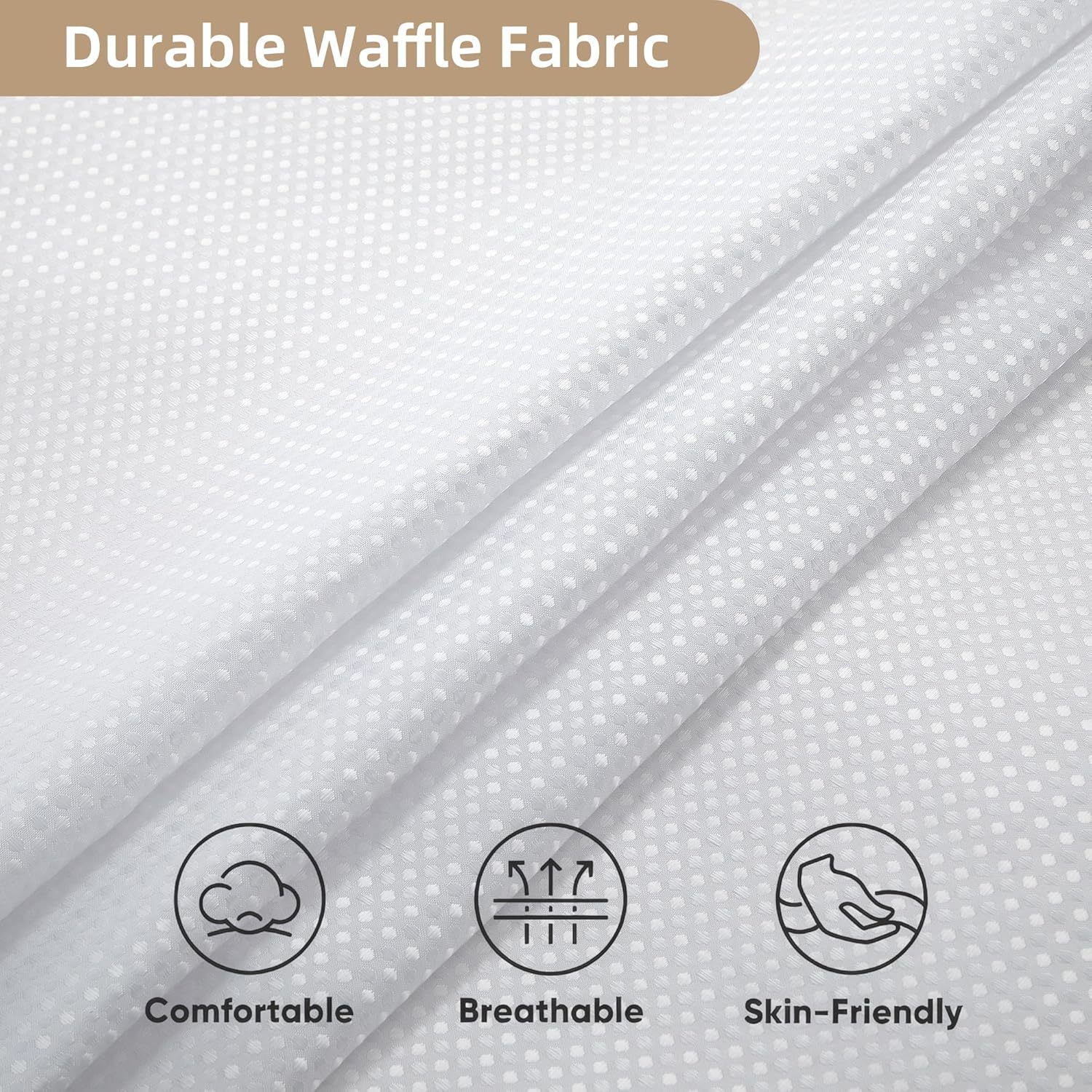 Amazon Waffle cortina de baño amor lavabo cepillo inodoro botella de loción de taza de lavado bandeja 20 piezas set
