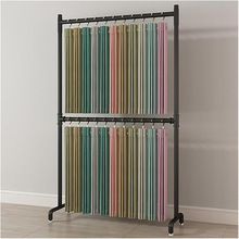 源头工厂织物金属展示架窗帘架织物围巾展示架