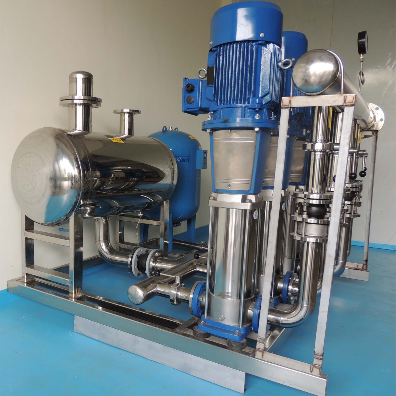 厂家直销二次供水设备 【全不锈钢配置 包安装】