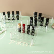 亚克力展示架口红收纳展架化妆品架子透明化妆品整理桌面口红架子