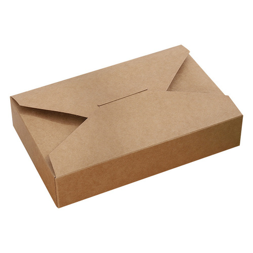Simple envelope type biscuit box folding kraft paper chocolate candy packaging box moon cake snowflake pastry box