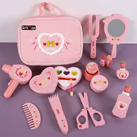 Деревянный детский туалетный столик игрушки для макияжа Моделирование игровой домик девушка принцесса подарок на день рождения костюм косметика