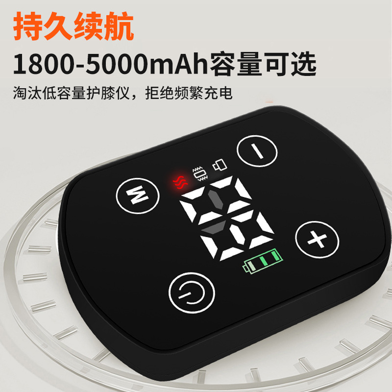 Protector de rodilla con calentamiento eléctrico, masajeador de rodilla con calentamiento de energía gigante para el hogar, más terapia de calentamiento, terapia de articulaciones calientes, artefacto femenino