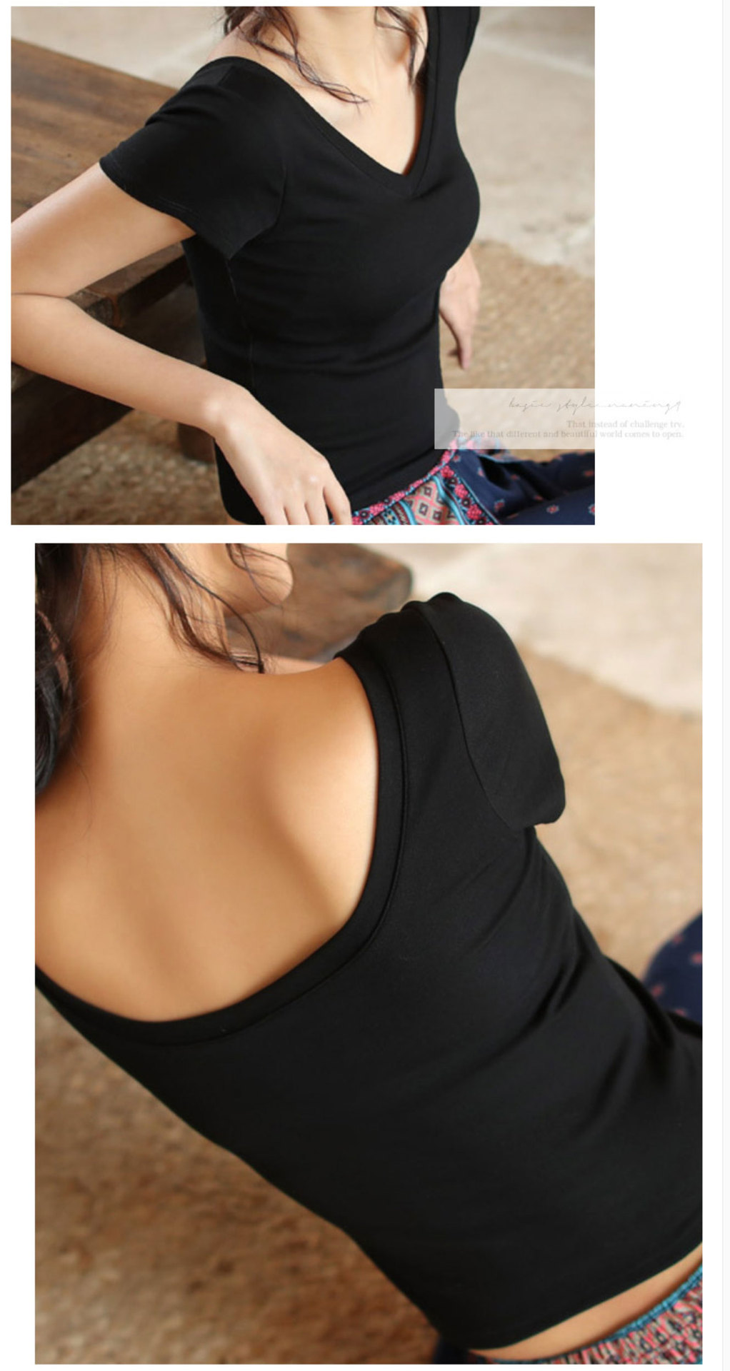 Stylish summer tee