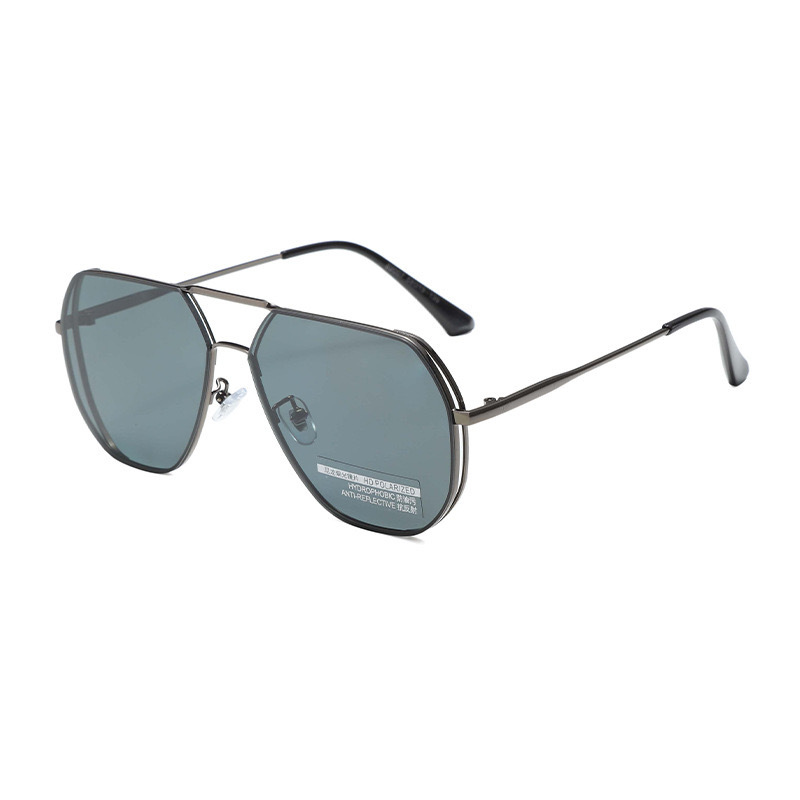 Gafas de sol de nailon, gafas de sol para hombres, gafas polarizadas para conducir, ojos piloto para hombres, protección UV