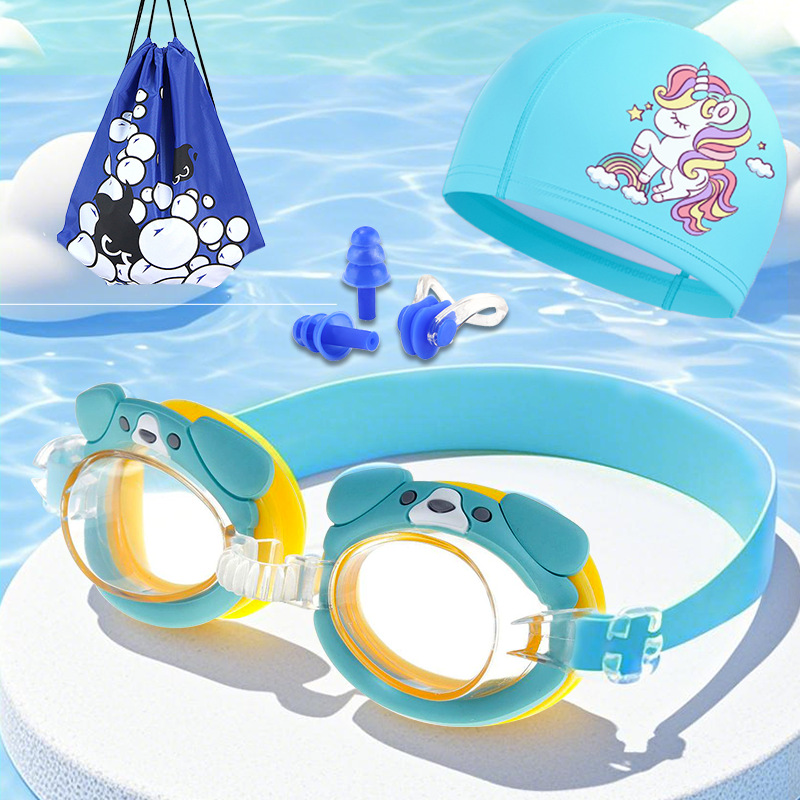 Gafas de Natación Infantil de PC Impermeable y Antivaho para Piscina image 21