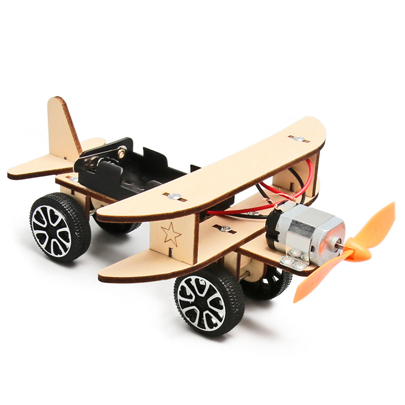 Deslizamiento eléctrico tecnología de aeronaves pequeña producción DIY hecho a mano pequeño invento estudiante ciencia experimento vapor educación al por mayor