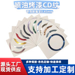 引磁片喷油烤漆CD纹薄款手机壳磁吸车载支架无线充手机配件引磁环