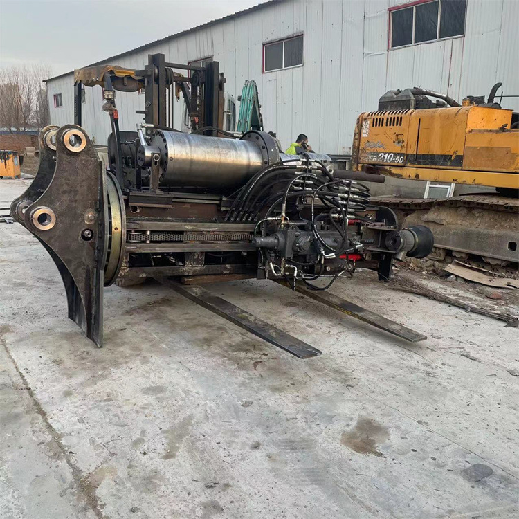 静态爆破钻裂一体机 创菲花岗岩开采钻孔胀裂机 矿山工程劈裂机