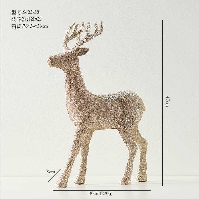 Nuevos productos transfronterizos ins Bola de Navidad de champán de alta gama Paquete de regalo Muletas Bola pintada de forma especial Colgante de decoración navideña