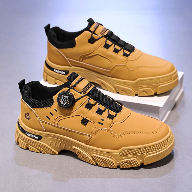 Martin botas de invierno para hombres 2024 nuevos zapatos de hombre tendencia de zapatos de trabajo para hombres antideslizante y desgaste zapatos de trabajo