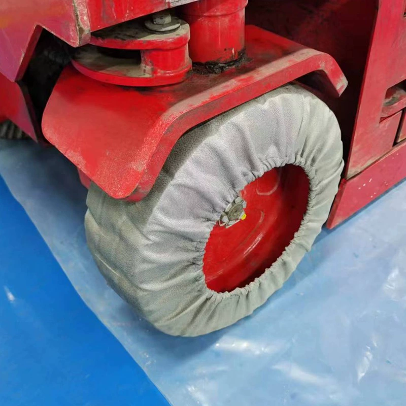 Защитный чехол для колес лифтовых подъемников без пыли, износостойкий чехол для шин высотных подъемников, защитный чехол для колес внедорожников, нескользящий и долговечный