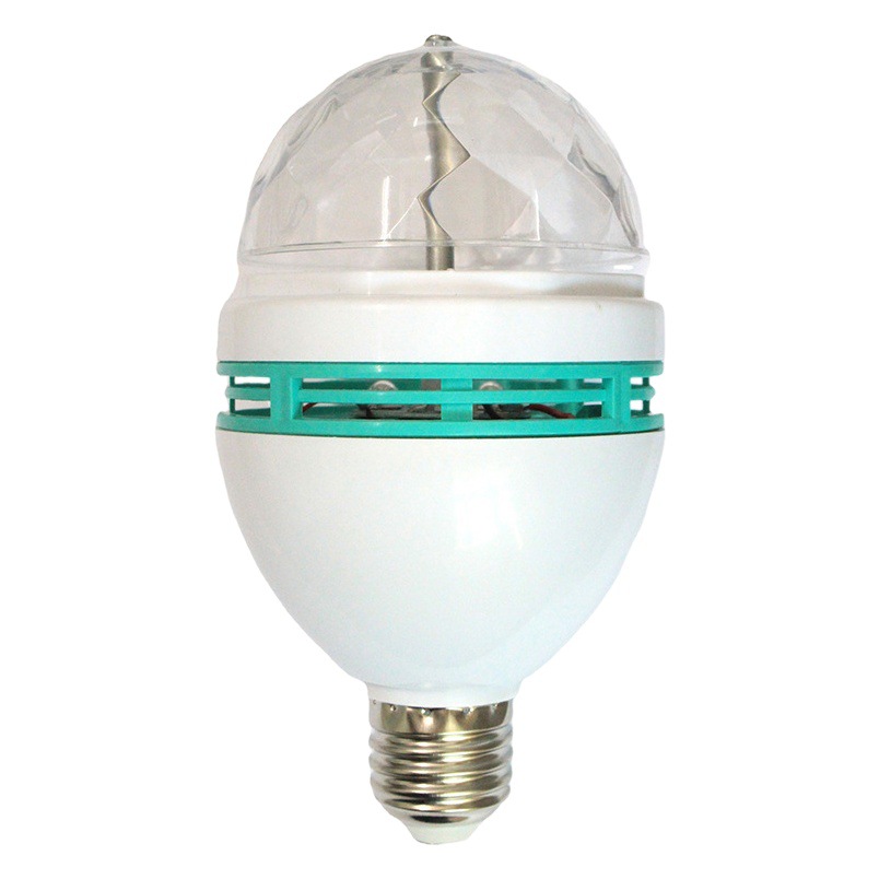 KTV pequeña bola mágica colorida giratoria luz cristal bola mágica atmósfera luz etapa discoteca Luz de escenario de color