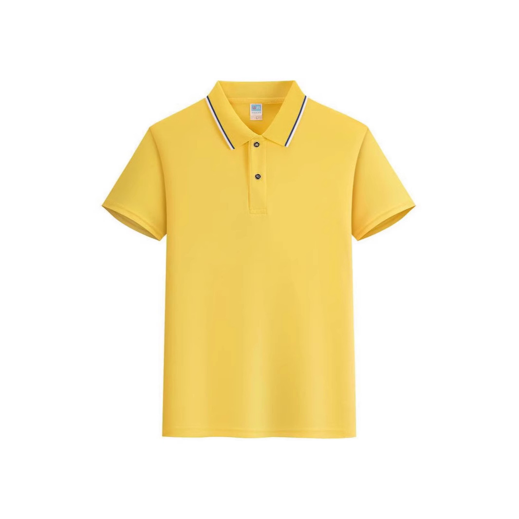 Custom Logo Summer Short-sleeve Advertising Company Corporate Team Uniform, Cultural Shirt, Workwear With Collar_voghion.com