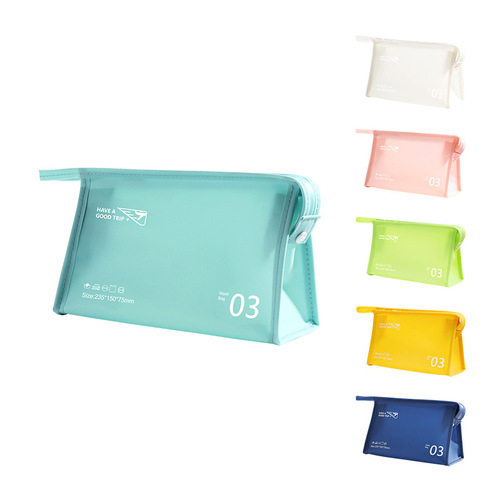 Beilian new product portable waterproof PVC toiletry bag cosmetics storage bag hand-held travel fashion cosmetic bag batch