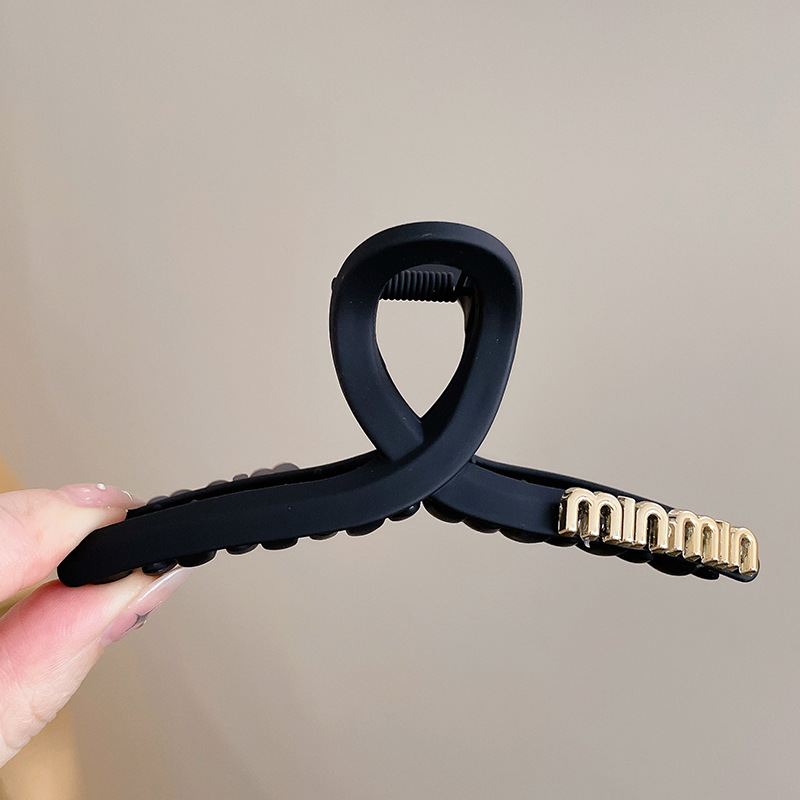 Pinza de Pelo Grande de Alta Gama para Mujer, Pinza de Pelo Acrílica Versátil para Cabello Grueso en la Parte Posterior de la Cabeza, Accesorio para el Cabello con Pinza de Garra.