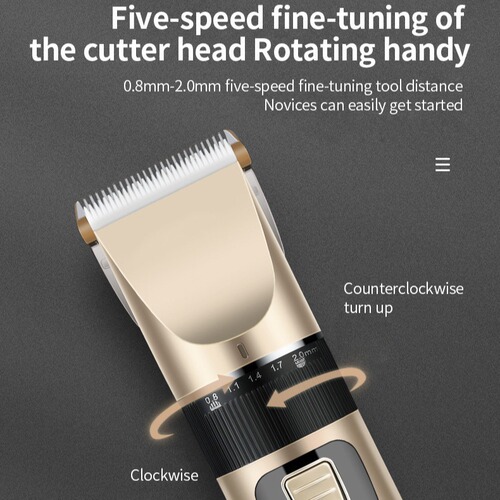 Electric hair clipper hair salon special electric clipper household shaver adult bald hair clipper rechargeable electric clipper