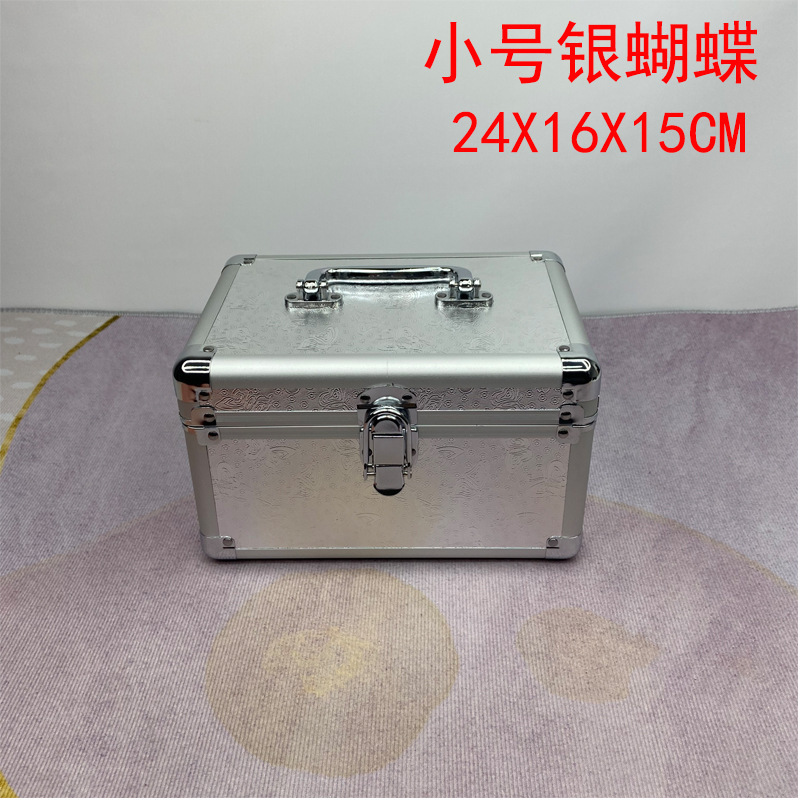 Caja de herramientas de técnico de baño de pies de doble capa, baño de pies, terapia de pedía, masaje de oído, salón de salud, caja de almacenamiento portátil, caja de reloj superior