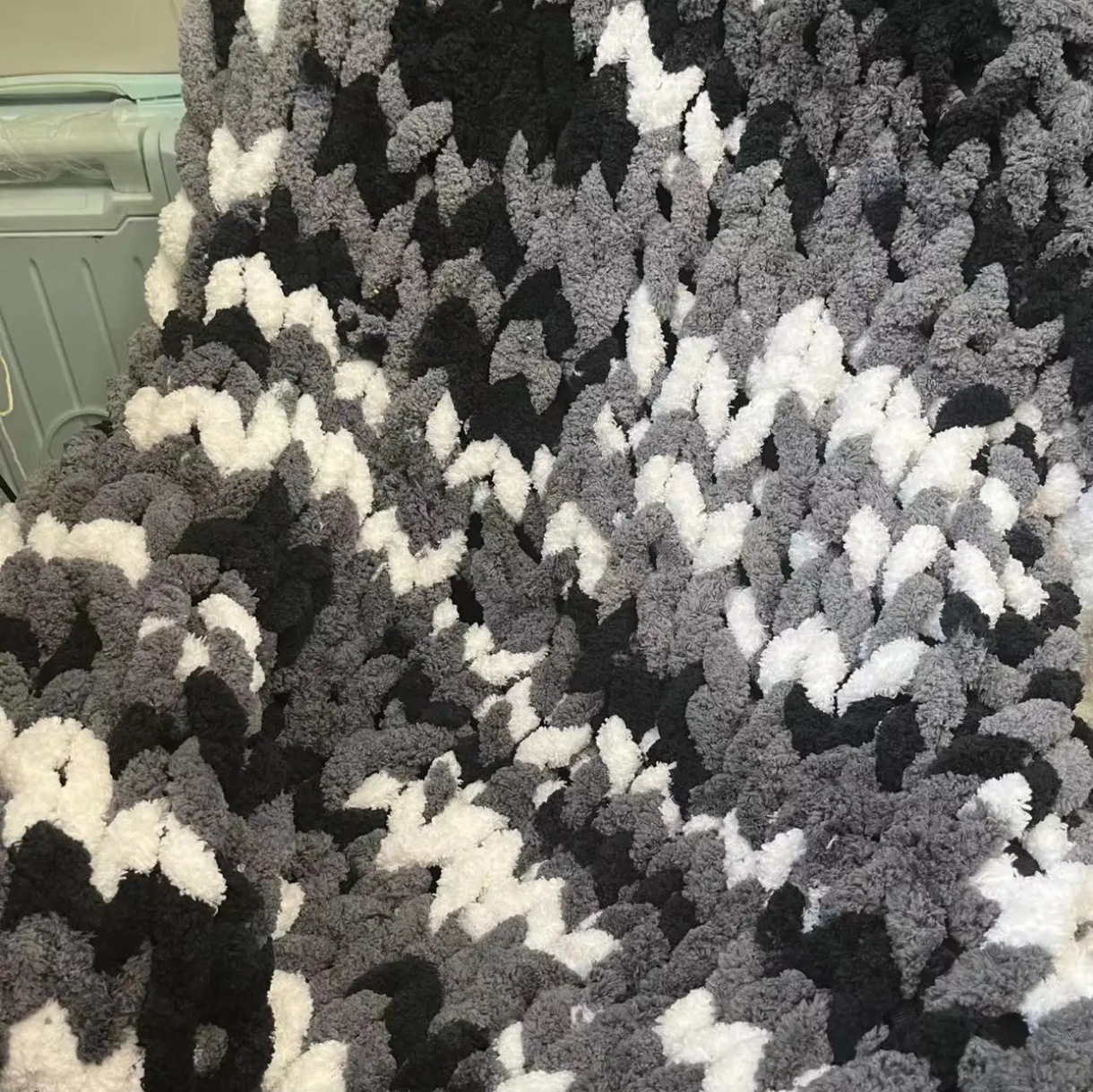 고양이 꼬리 거즈 팬더 색상