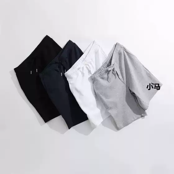 2025 Summer Pony Shorts Men's Casual Pants Five-point Pants Home All-match Loose Beach Pants