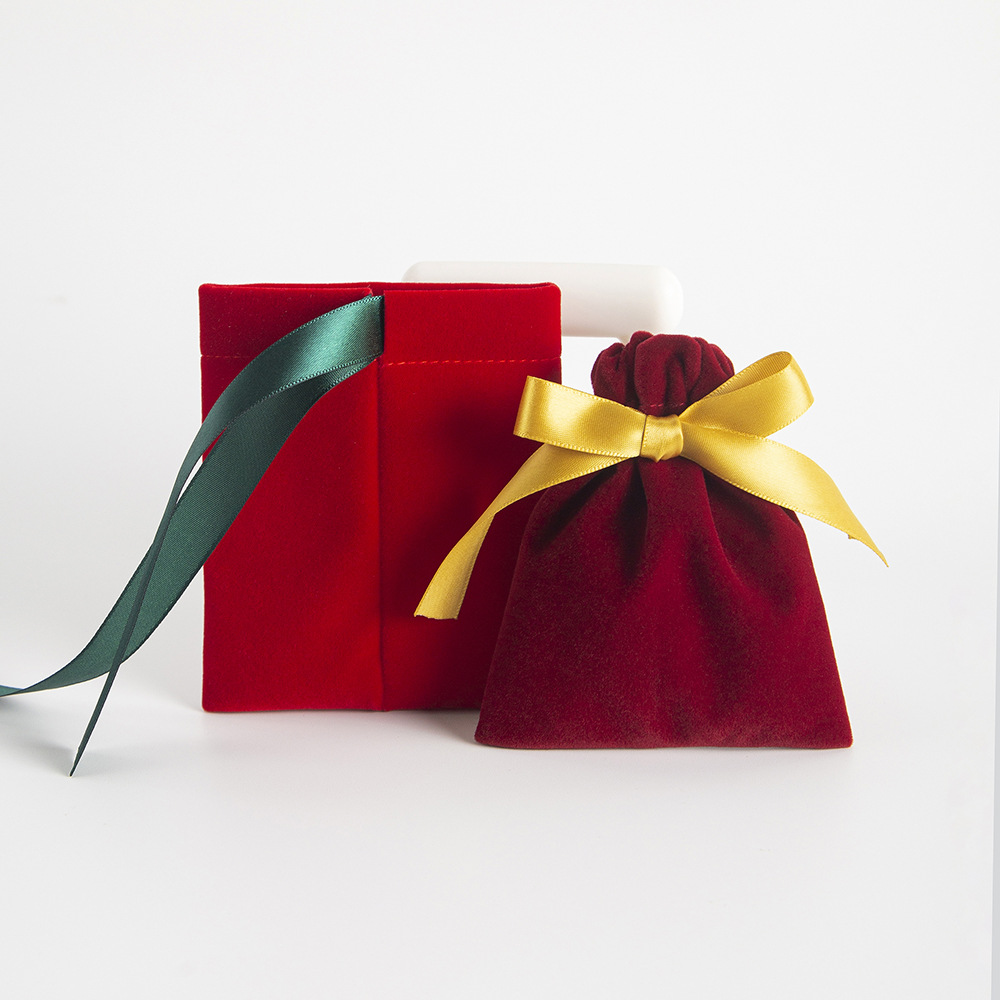 Modern Style Style 1 Piece Cloth Modern Style Daily Solid Color Jewelry Packaging Bags