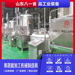 香菇秋葵萝卜毛豆香蕉低温真空油炸机自动油炸锅果蔬脆真空油炸