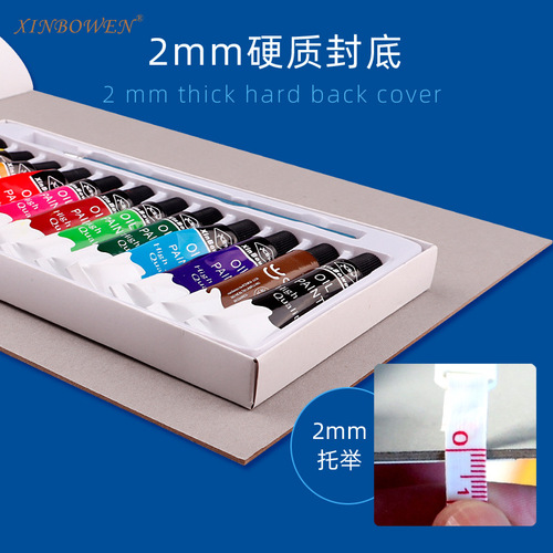 Painting 280G cotton pulp canvas A3/A4/A5 portable beginners can directly paint cotton painting book