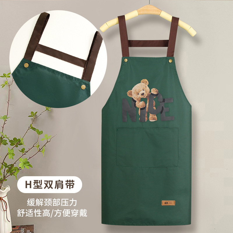エプロン防水防油ウエストベスト|undefined