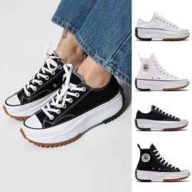 莆田鞋美奇匡威纯原RunStar Hike松糕鞋流星厚底增高帆布鞋高帮鞋