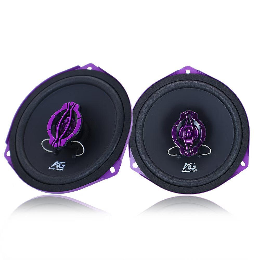 Car Audio Modification 6.5inch Coaxial Speaker Triangle Mid-Bass Car-Mounted Modified Speaker Ag-P6.0