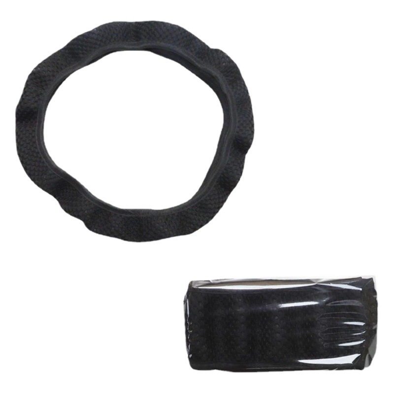 Car universal steering wheel cover 3D massage net non-slip inner ring elastic handle cover AliExpress cross-border Amazon summer