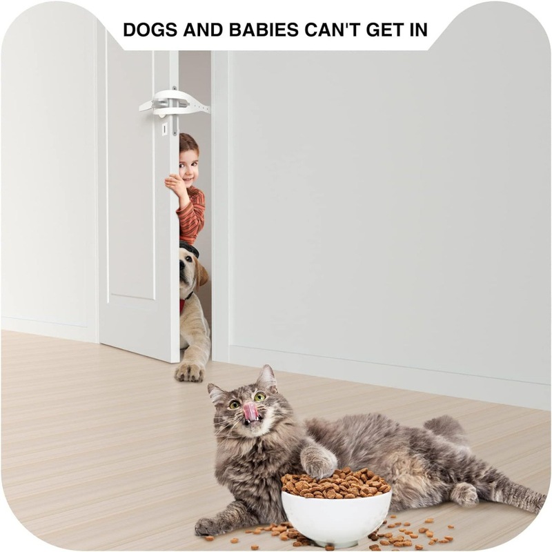 Cat Door Holder Latc 猫ドアホルダー 猫が逃げるのを防ぐドアリミットバックル 猫が出入りするドア|undefined