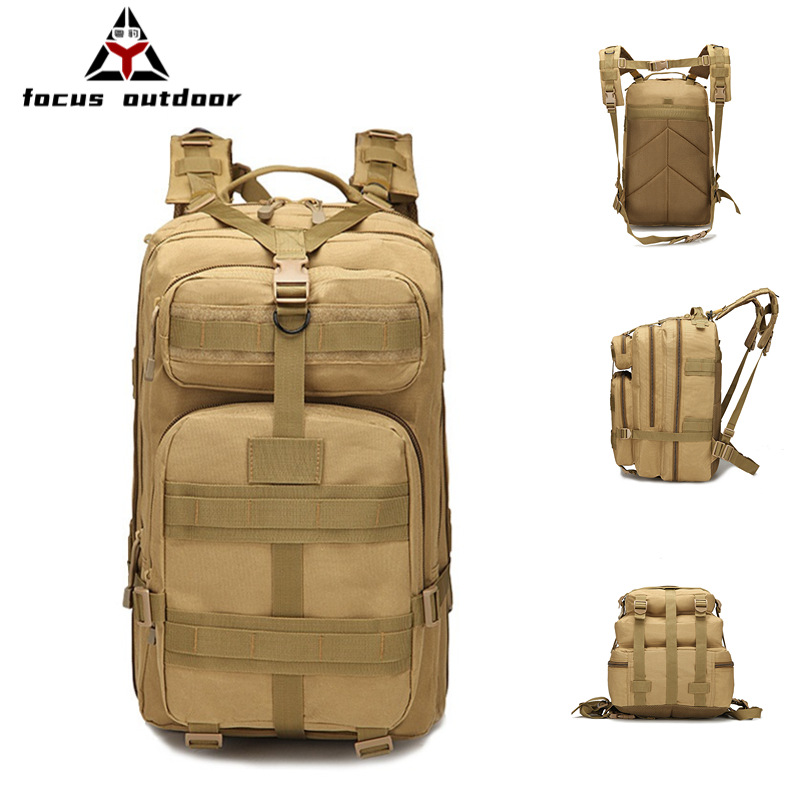 Deportes al aire libre mochila 45L de gran capacidad 3P mochila táctica montañismo mochila táctica mochila