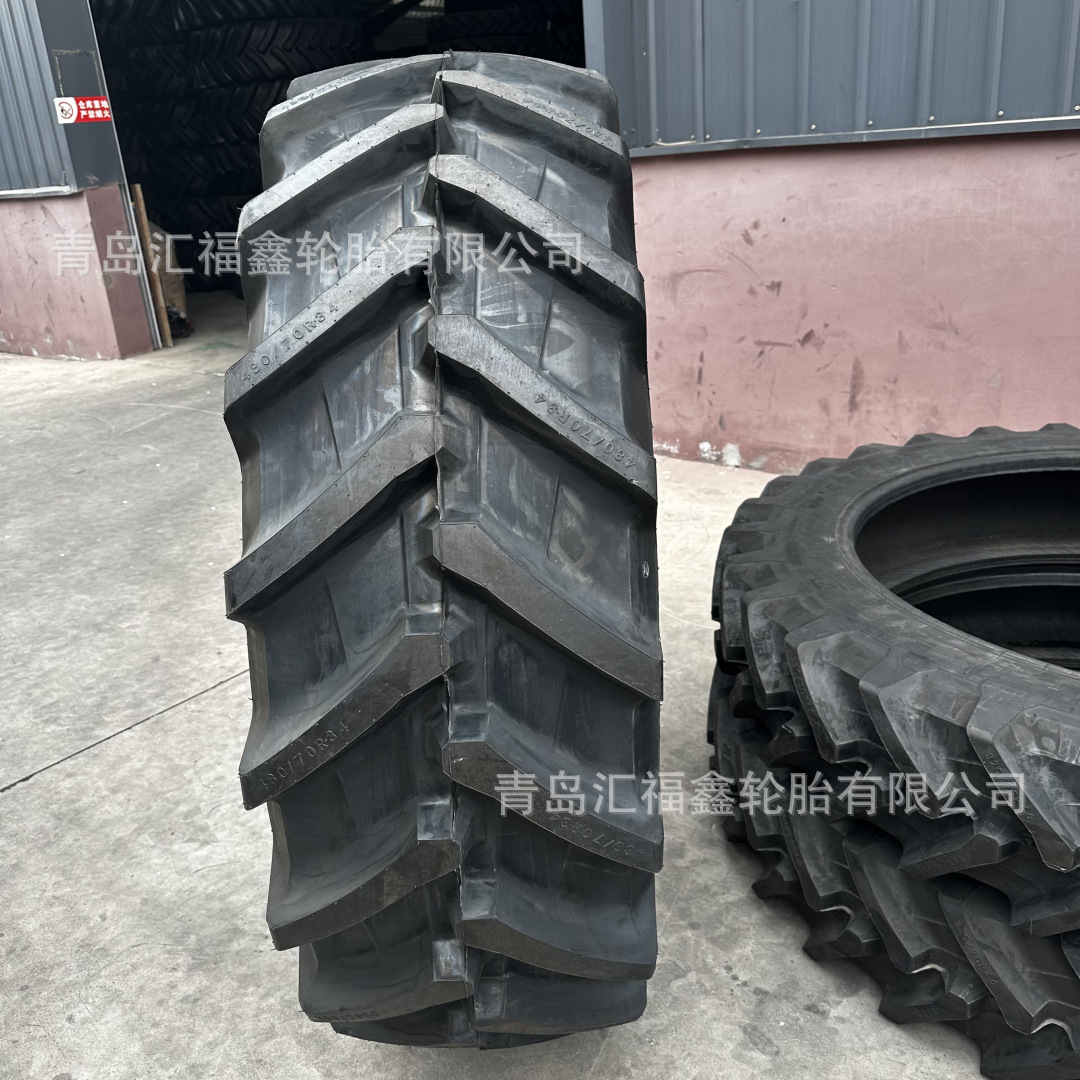 供应480/70R30 480/70R34 大马力拖拉机真空轮胎7130拖拉机ARMOUR