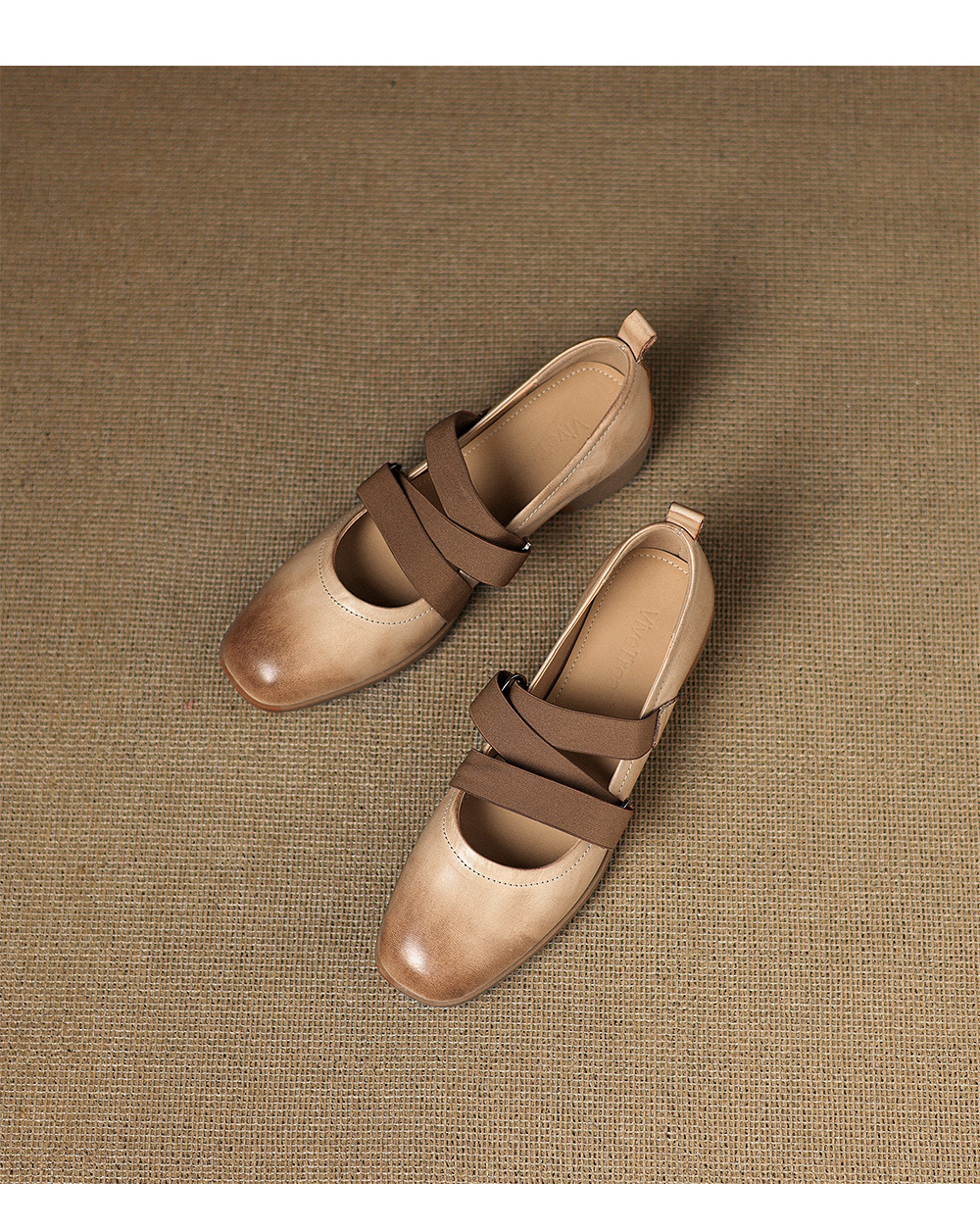 Giày Mary Jane nữ quai ngang gót xuồng 4 cm, phong cách ballet retro — đen chi tiết 16