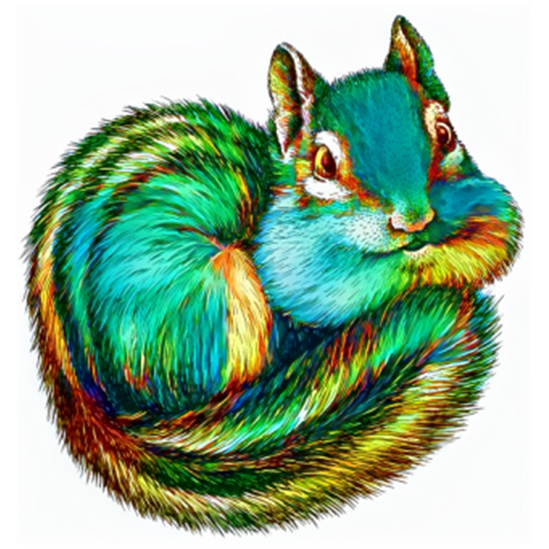 Especial en forma de rompecabezas de madera León búho Lobo Tyrannosaurus animal transfronterizo rompecabezas irregular bloques de construcción de los niños de juguete