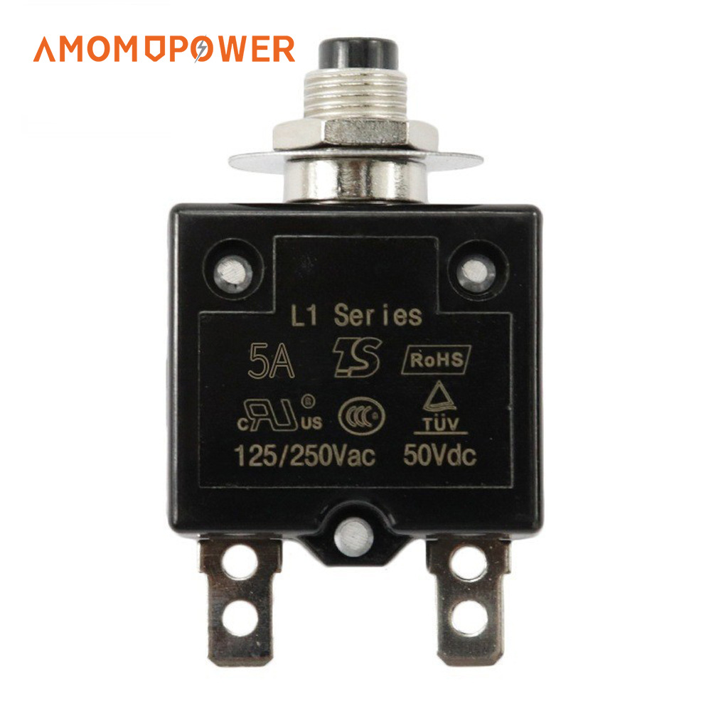 直流5A手动断路器过流开关2019过流器 热耦式过流电流保护器