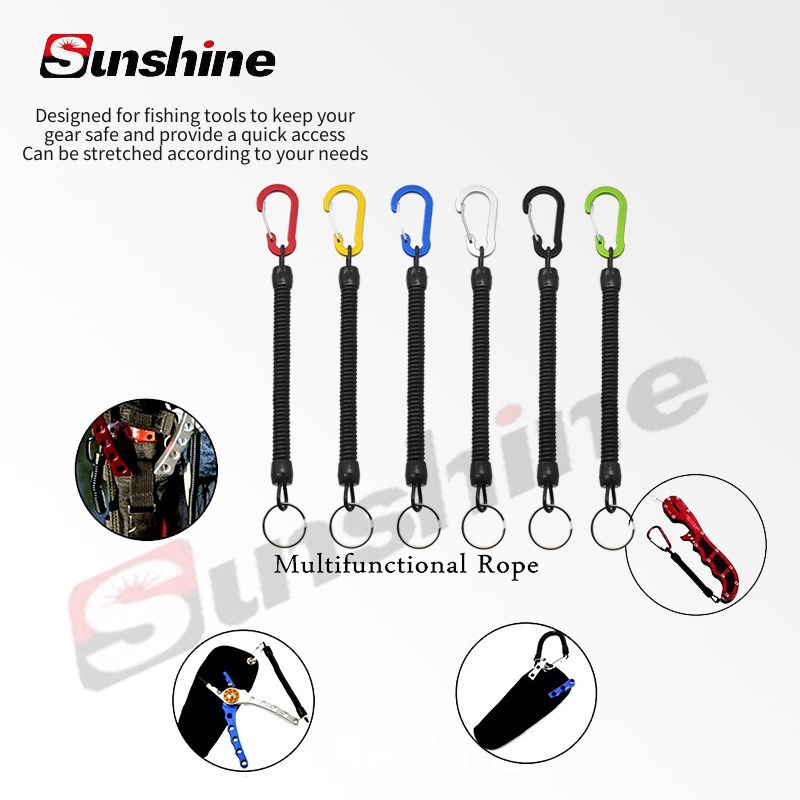 Pequeño en stock al por mayor gran cuerda perdida cuerda de varilla protectora cuerda de pesca telescópica línea telefónica tipo Luya herramienta cuerda perdida