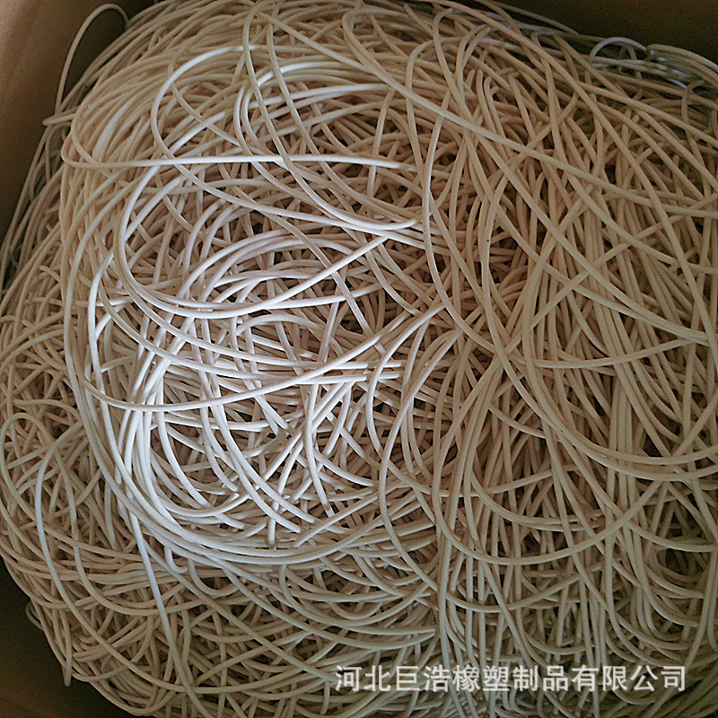 硅胶发泡条 耐高温硅胶密封条 圆形耐磨防尘海绵条 硅橡胶密封条