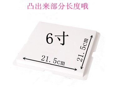 Caja de pastel de cumpleaños 6 "8" 9 "10" 11 "12" 14 "16" almohadilla de pastel personalizada